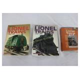 3 Lionel Train Reference Books