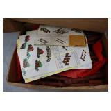 Box full of Lincoln Logs