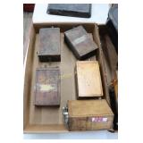 5 Wooden Old Auto Coils