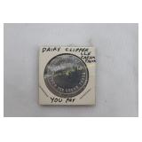 Dairy Clipper Ice Cream Truck "You Pay" Token- In