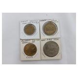 4 Misc Tokens- In boxes