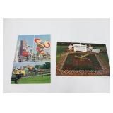 Pair Giant Size Coney Island Post Card Cinci, OH