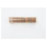50 Lincoln All Copper Pennies- in case
