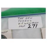 The Den Tokens H.E. Washburn Prop- in Boxes