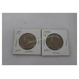 UNCIRCULATED HALF DOLLARS