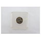 1991- D Jefferson Nickel A-V - In case