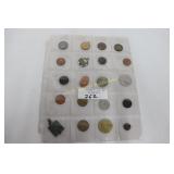 Sleeve of 20 Misc Tokens