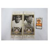 2 Baseball Hall of Fame Tickets and 1 Bengals Vs