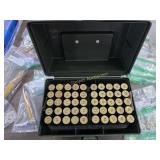 Box of shot gun shells Approx 71 shells
