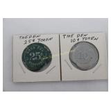 The Den Tokens H.E. Washburn Prop- in Boxes