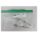 Sterling Silver Sugar Tongs Antique