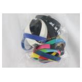21 Misc Rubber Wrist bands
