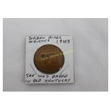 Gree River Whiskey Token 1930