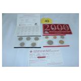 U.S. MINT UNCIRCULATED SET
