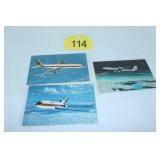 airline postcards