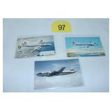 airline postcards