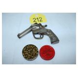 Starter Cap Pistol w/ Box of Caps (Loud)