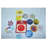 FUN PIN-ON & advertising BUTTONS