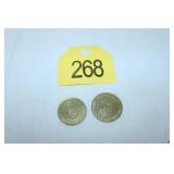 MGM Grand $2 Token Grand Victoria $1 Token