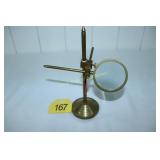 magnifying glass on adjustable stand