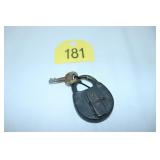 PENNSYLVANIA R R LOCK & KEY