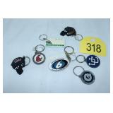 7 Sport Related Key Chains