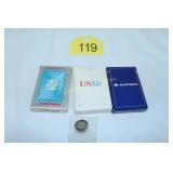 airline playing cards - PLUS