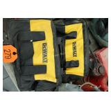 2 Dewalt Tool Bags