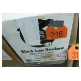 2 Cases Black Lap Sealant