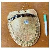 POTTERY WALL PLAQUE SIGNED
