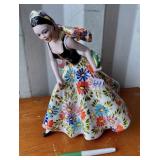 GYPSY WOMAN - OLYMPIA VINTAGE FIGURINE