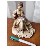 ANTONIO BORSATO PORCELAIN FIGURINE
