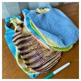 HAND KNITTED BIBS
