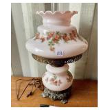 VINTAGE GLASS LAMP