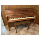 PIANO AND STOOL - READ DESCRIPTION