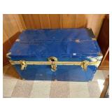 BLUE METAL TRUNK