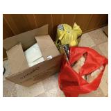 GROUP BOX, YELLOW BAG, RED BAG