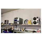 RCA STEREO SYSTEM ON SHELF