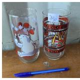 2 COCA COLA GLASSES