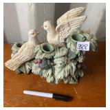DOVES CANDLE HOLDER