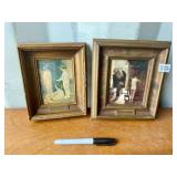 2 FRAMED DECOR