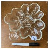 VINTAGE GLASS PLATTER