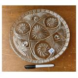 PINWHEEL CRYSTAL TRAY