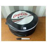 COCA COLA CASE WITH SMALL GLASSES - NO BOTTLE