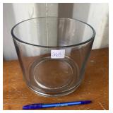 GLASS SERVING BOWL
