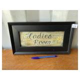 LADIES ROOM SIGN