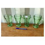 4 GLASS COCA COLA