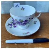 TEA CUP & SAUCER