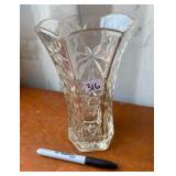 CUT GLASS VINTAGE VASE