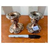 CANDLE HOLDER PAIR